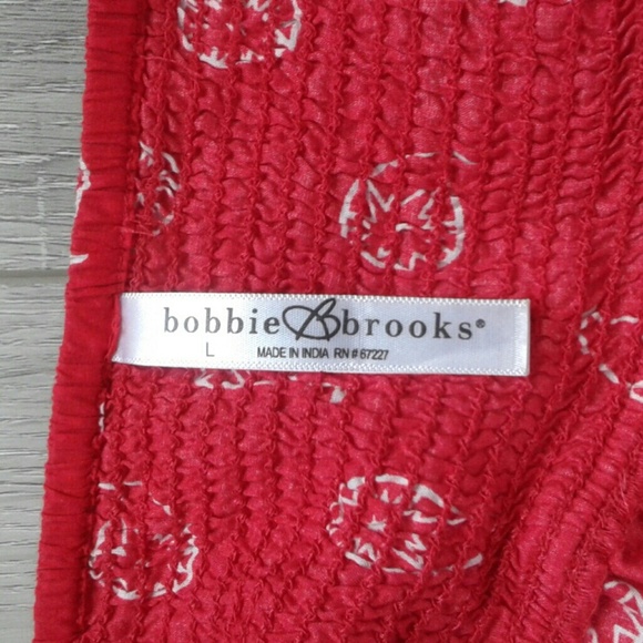 Bobbie & brooks red floral tank top - Picture 5 of 6